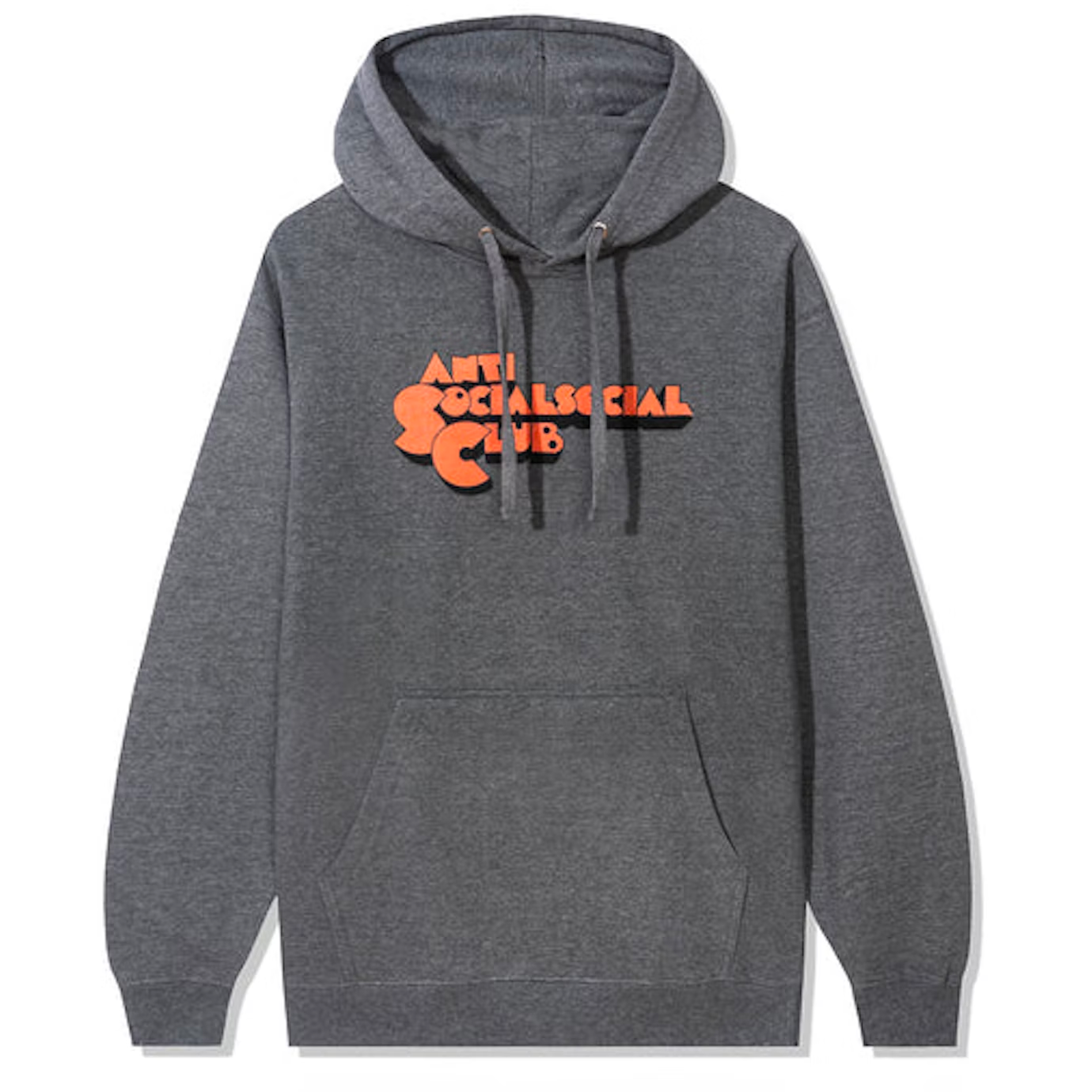 Anti Social Social Club Clamps Gunmetal Heather Medium Hoodie