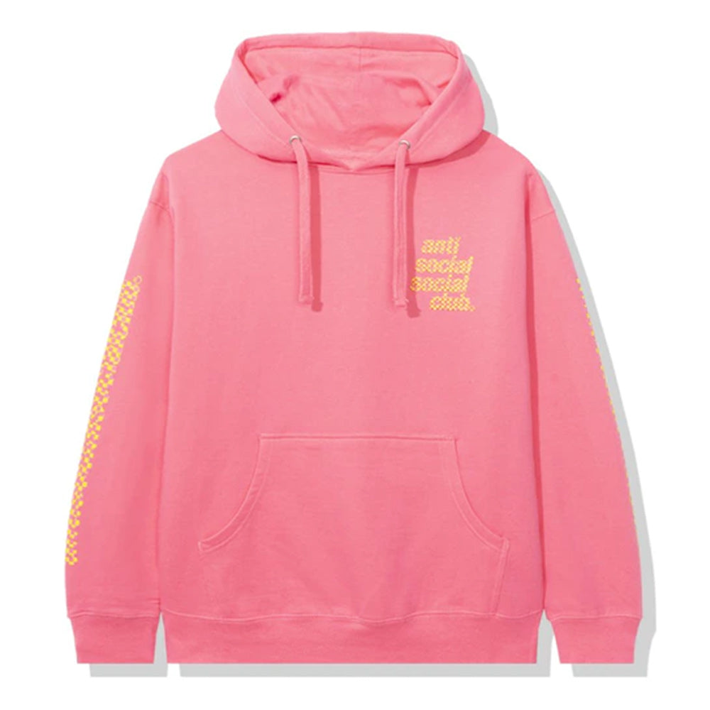 Anti Social Social Club Food Court Pink Medium Hoodie