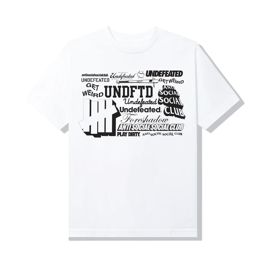Anti Social Social Club x UNDFTD Origin Story White Small Tee