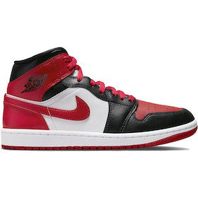 Jordan 1 Mid Alternate Bred Toe (W) - 5 M / 6.5 W / 5 Y