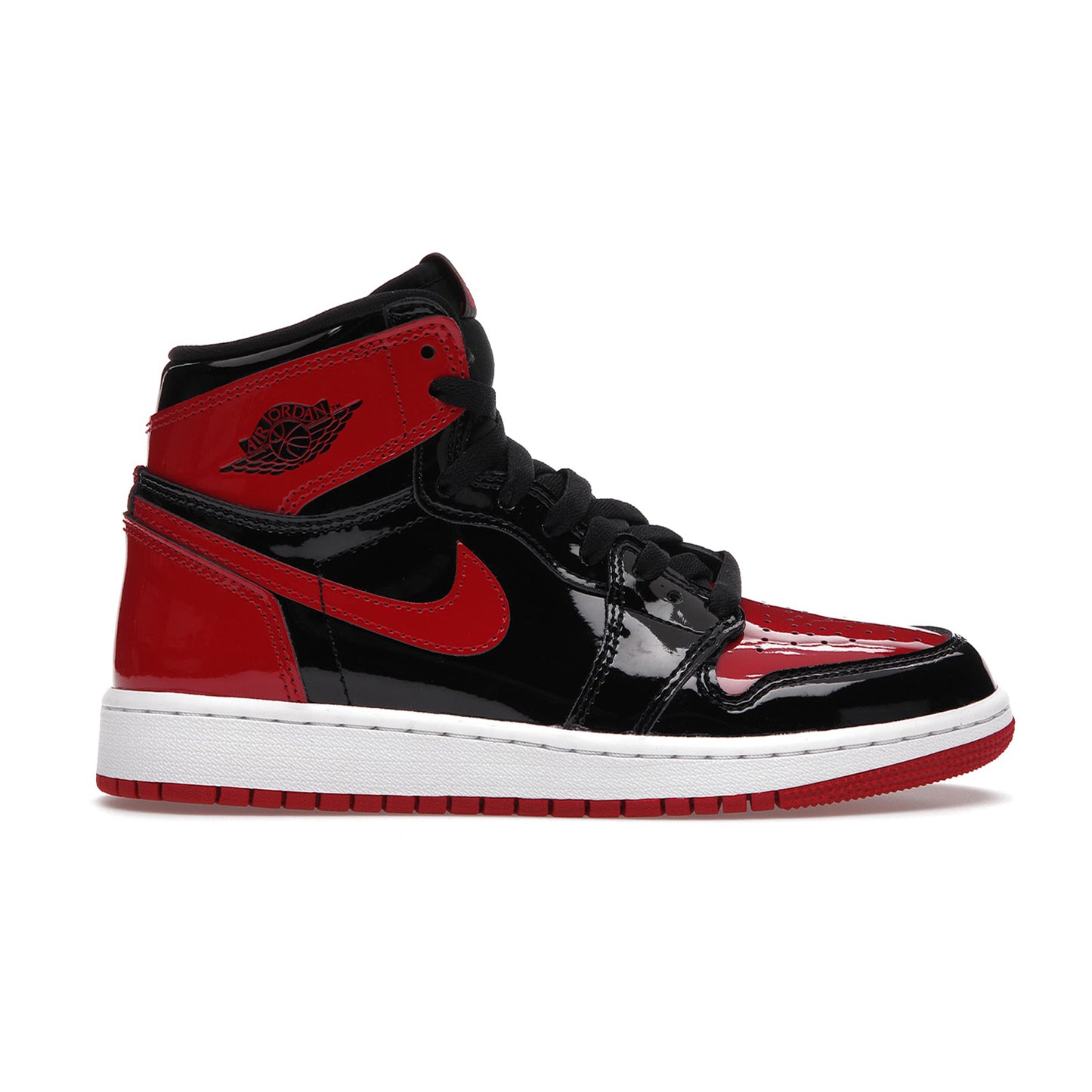 Nike Jordan 1 Retro High OG Patent Bred (GS) - 6.5 M / 8 W / 6.5 Y