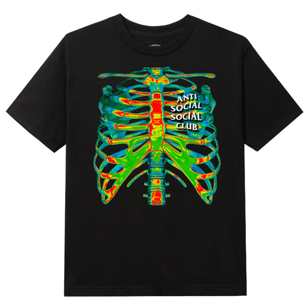 Anti Social Social Club Blow To The Chest Black XXL Tee