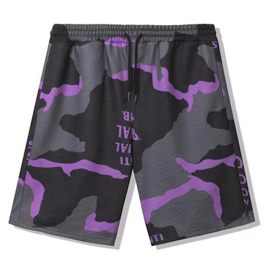 Anti Social Social Club Cotton Candy Black Camo Extra Large Shorts