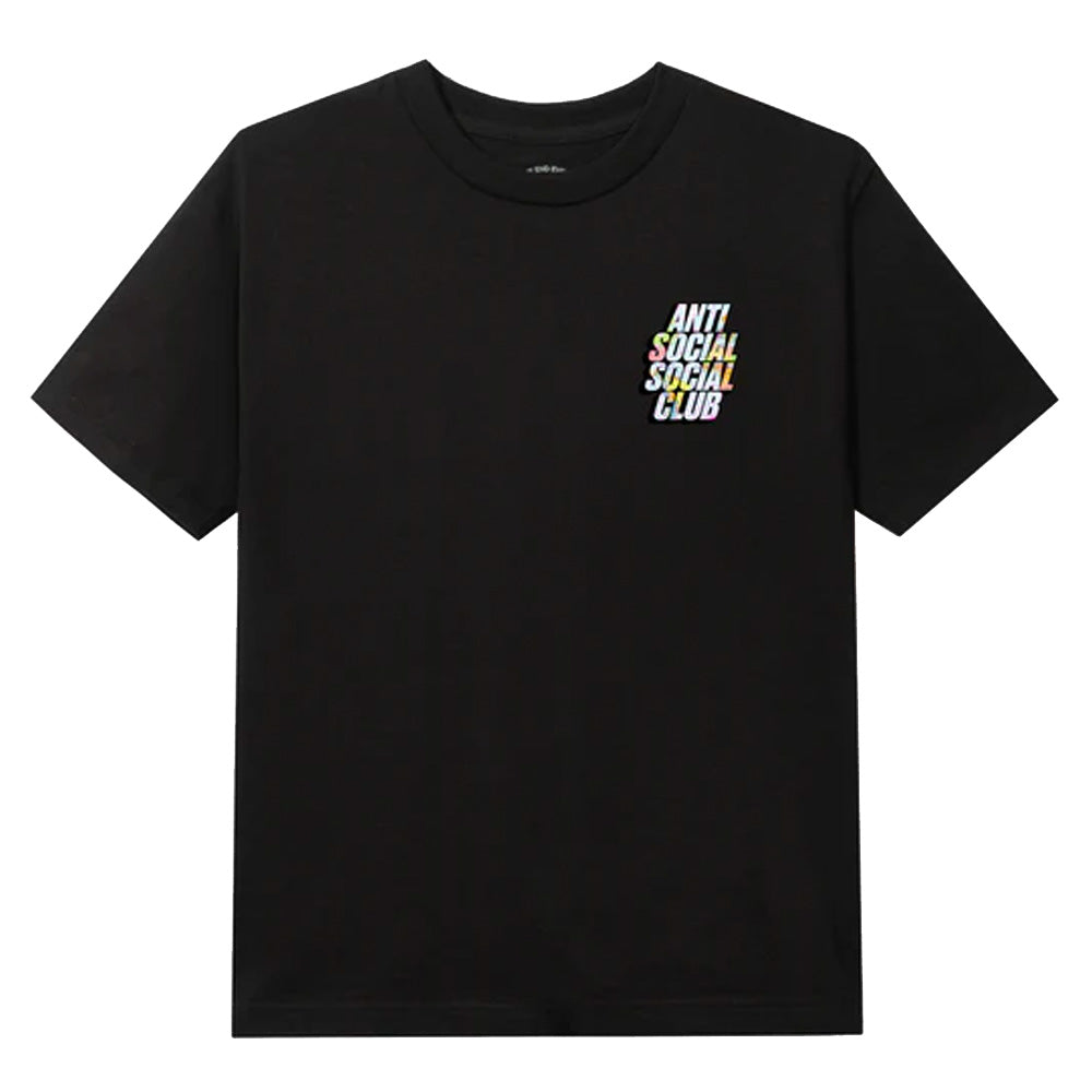 Anti Social Social Club Drop A Pin Black Small Tee