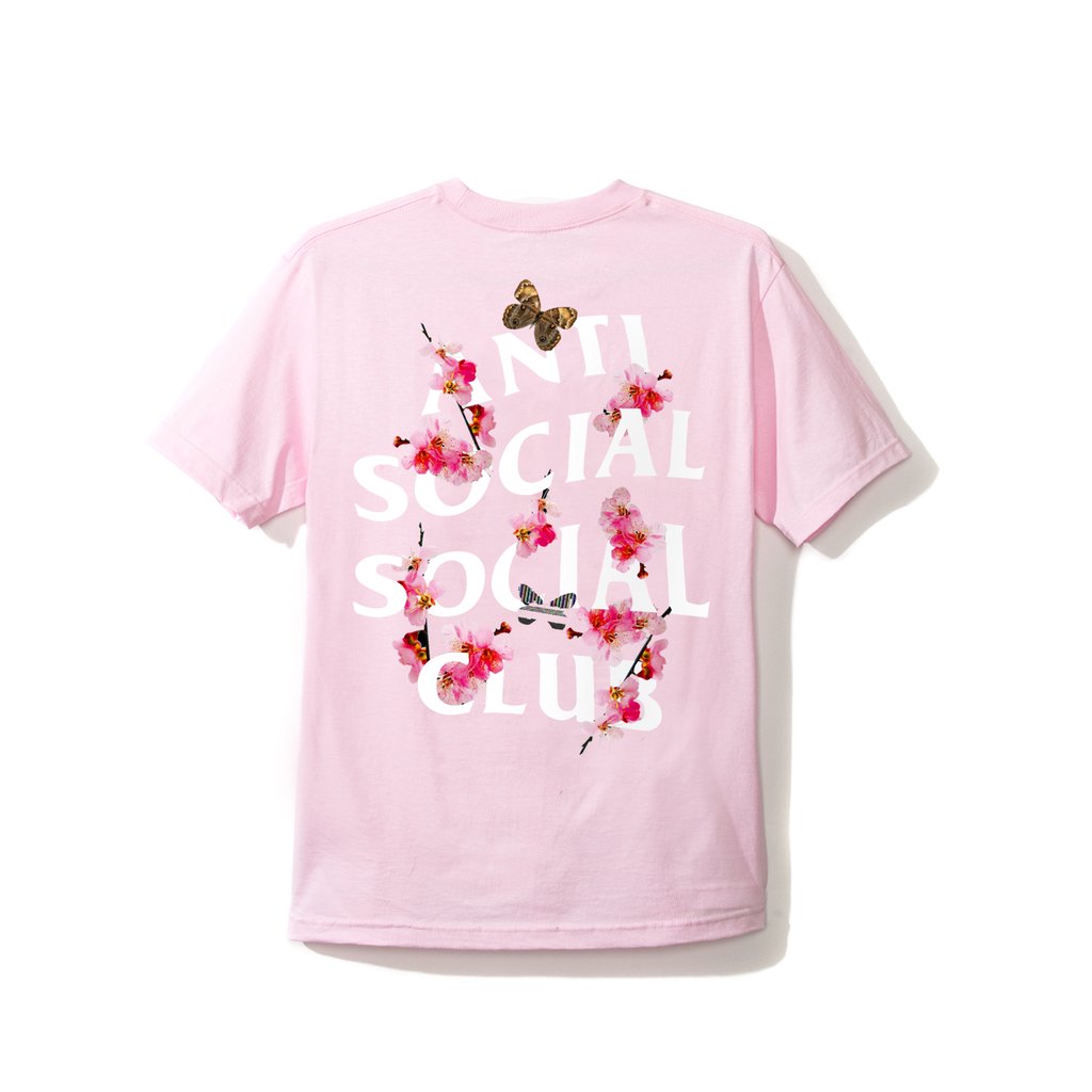 Anti Social Social Club Kkoch Pink Extra Large Tee