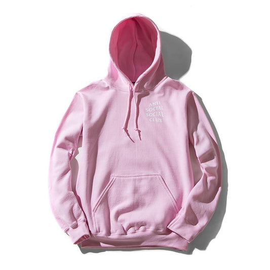 Anti Social Social Club Know You Better Pink Medium Hoodie
