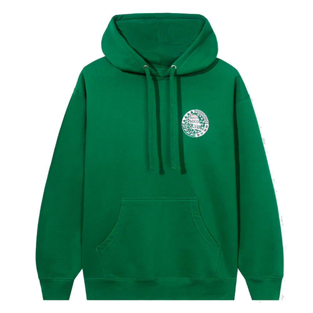 Anti Social Social Club Level 8 Green Medium Hoodie