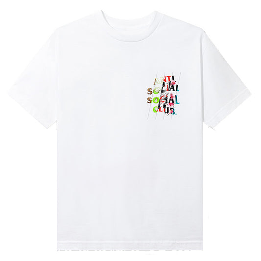 Anti Social Social Club Madness White Extra Large Tee