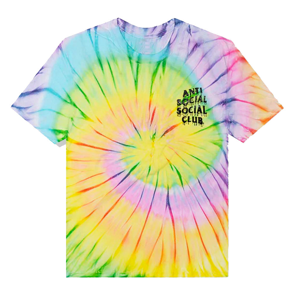 Anti Social Social Club Mind Melt Tie Dye Small Tee