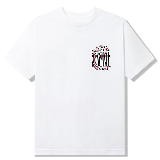 Anti Social Social Club Mind Melt White Small Tee