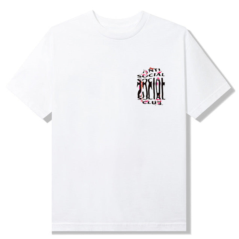 Anti Social Social Club Mind Melt White Small Tee