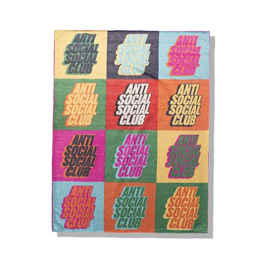 Anti Social Social Club Same Thing Blanket Multi