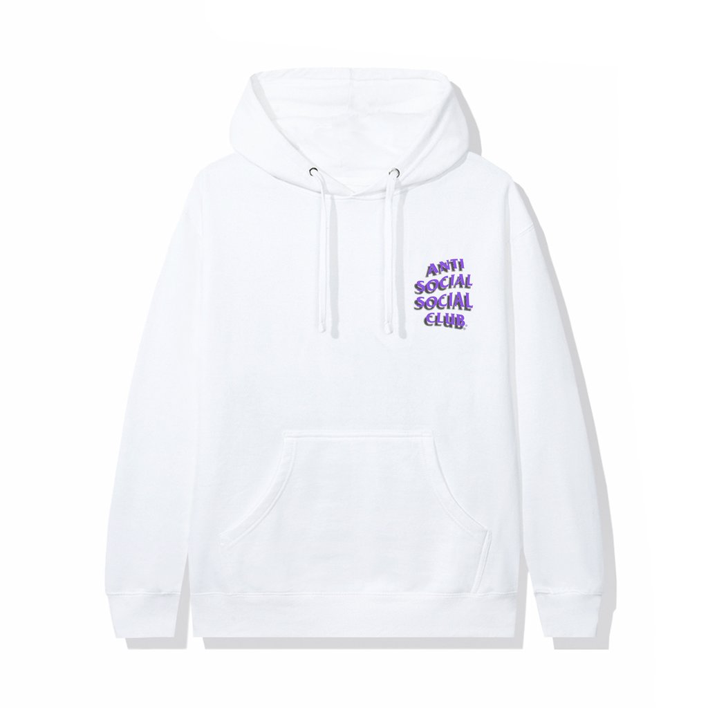 Anti Social Social Club Toned Down White Medium Hoodie