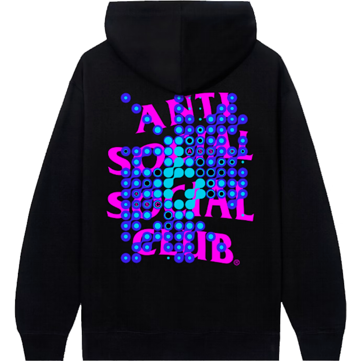 Anti Social Social Club Trypophobia Black Small Hoodie