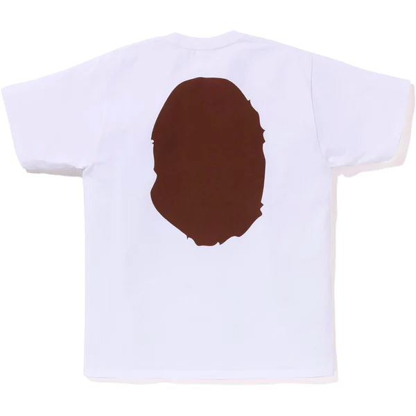 BAPE Pigment Big Ape Head White Medium Tee