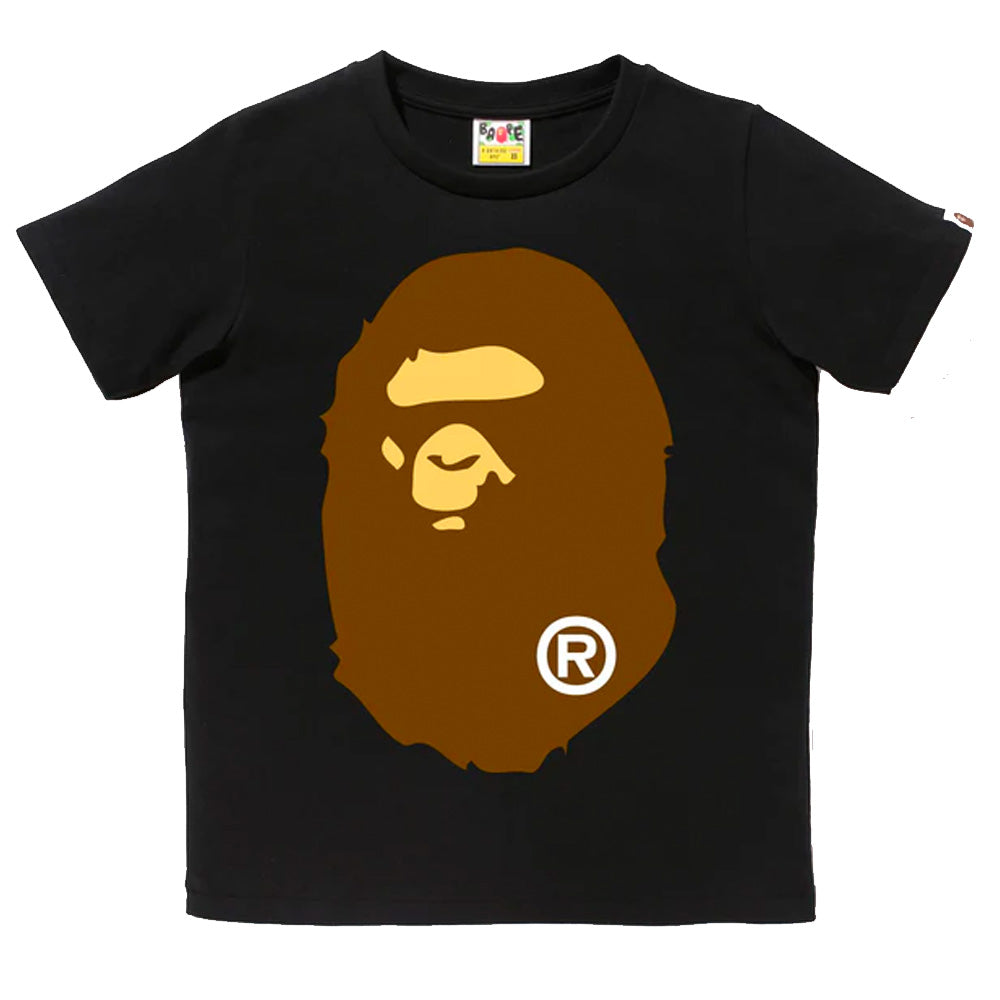 Bathing Ape Big Ape Head Black Small Tee