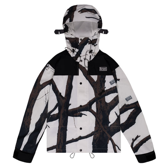 Bravest Studios Tree Camo White Medium Parka