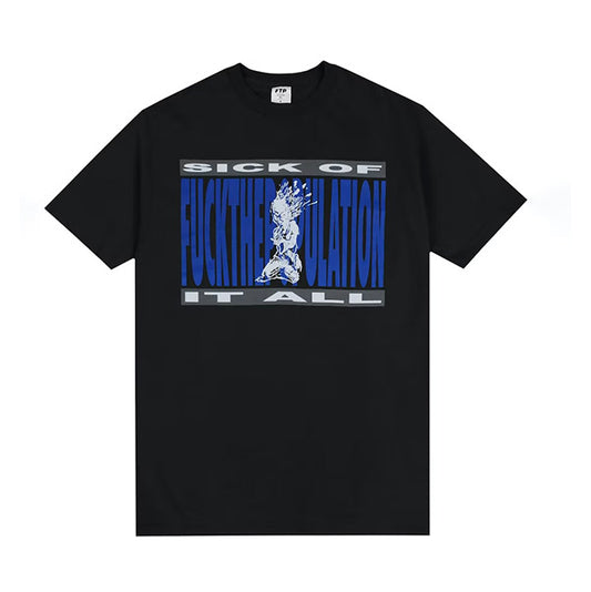 FTP Headshot Black Large Tee