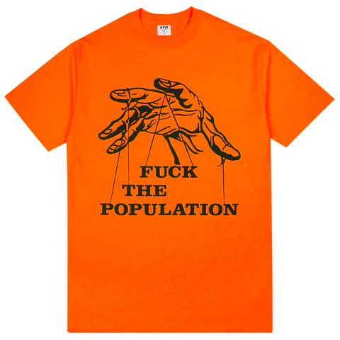 FTP Puppet Master Orange Small Tee