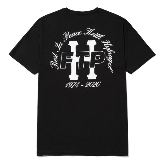 FTP x HUF Keith Black Small Tee