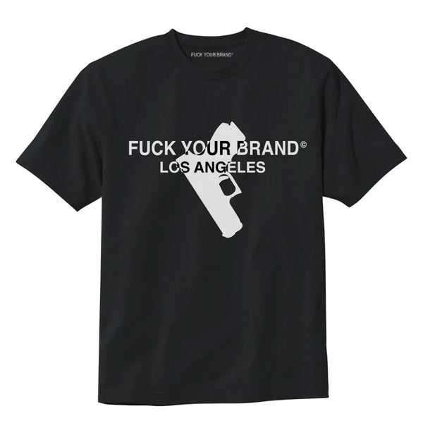 Fuck Your Brand FYB LA Black Small Tee