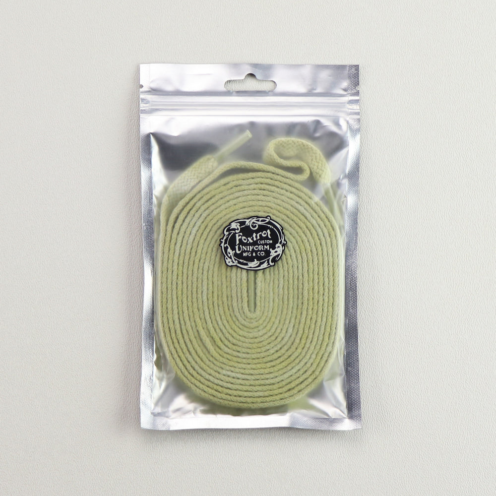 Foxtrot Uniform Poly Fade Pistachio 170 High Top Laces