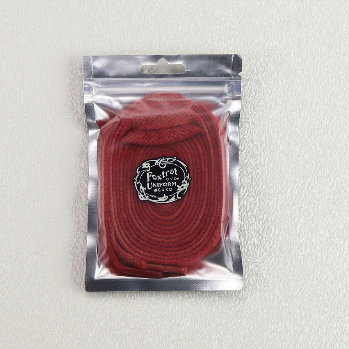 Foxtrot Uniform Poly Fade Red 120 Low Top Laces