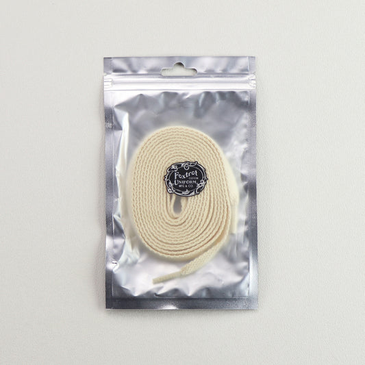 Foxtrot Uniform Solid Cream 120 Low Top Laces