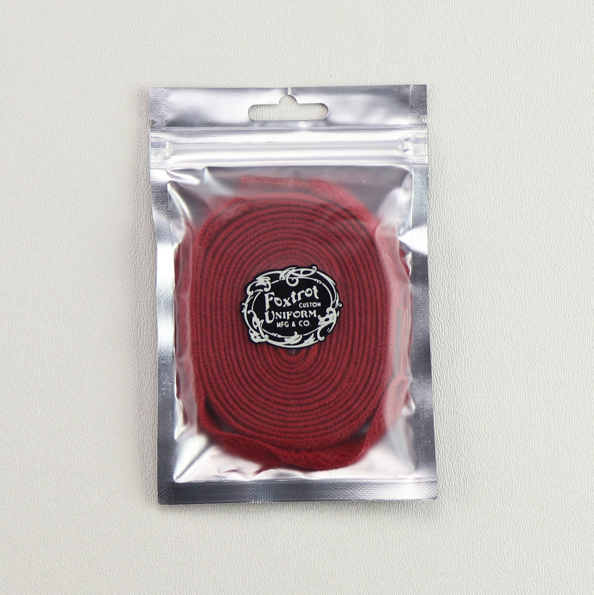 Foxtrot Uniform Solid Jordan Red 120 Low Top Laces