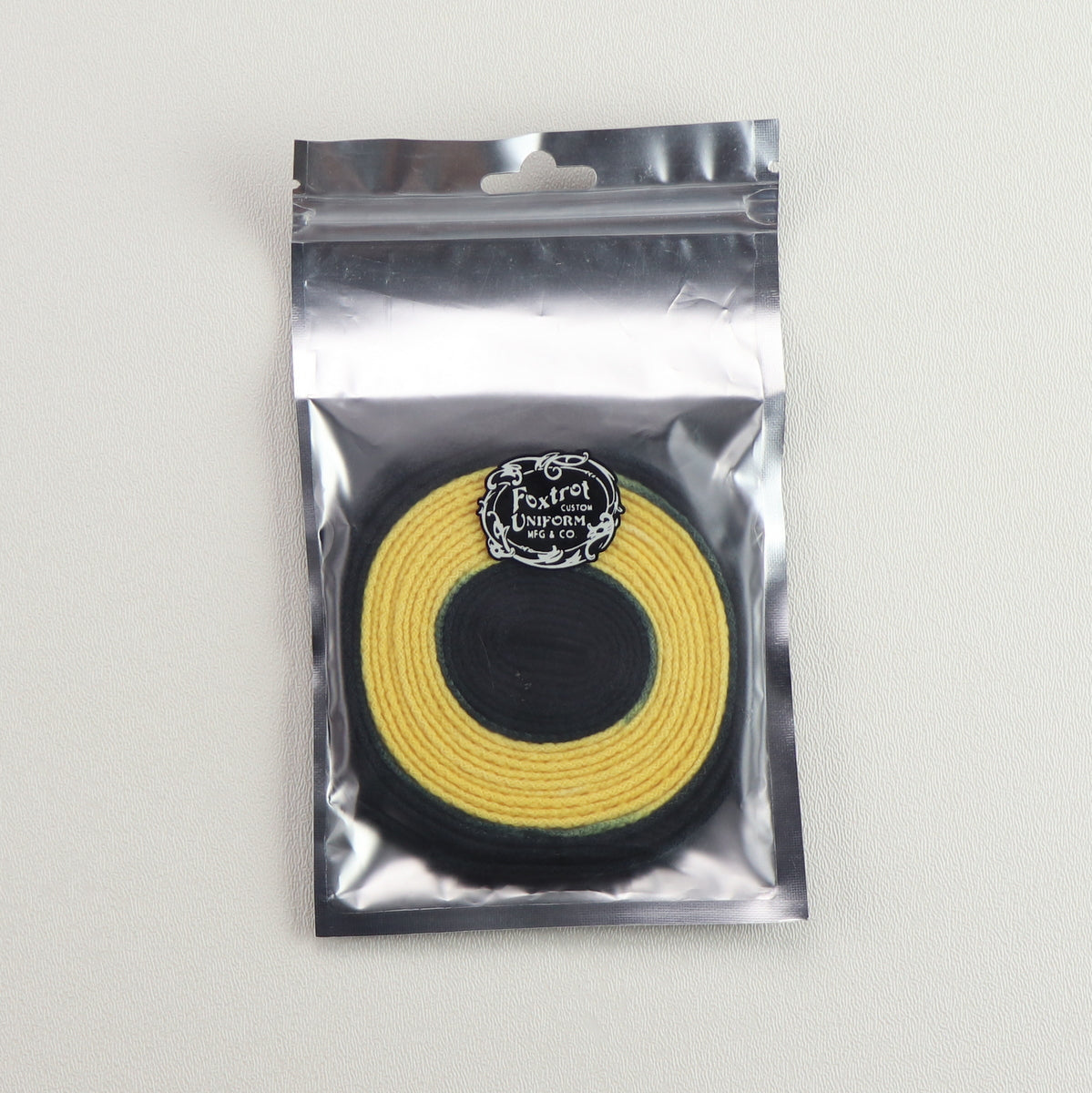 Foxtrot Uniform Union Bee Black 170 High Top Laces