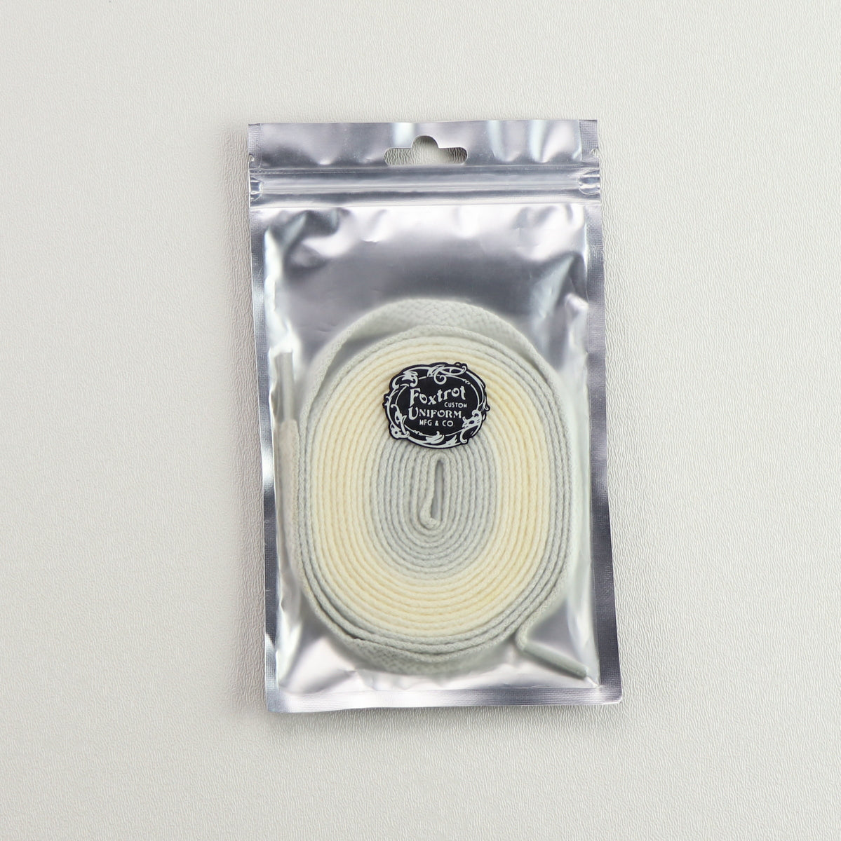 Foxtrot Uniform Union Cream Natural 170 High Top Laces