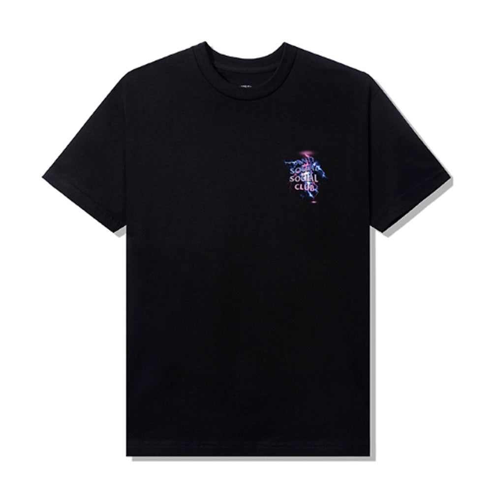Anti Social Social Club Bolt From The Blue Black Tee WyCo Vintage