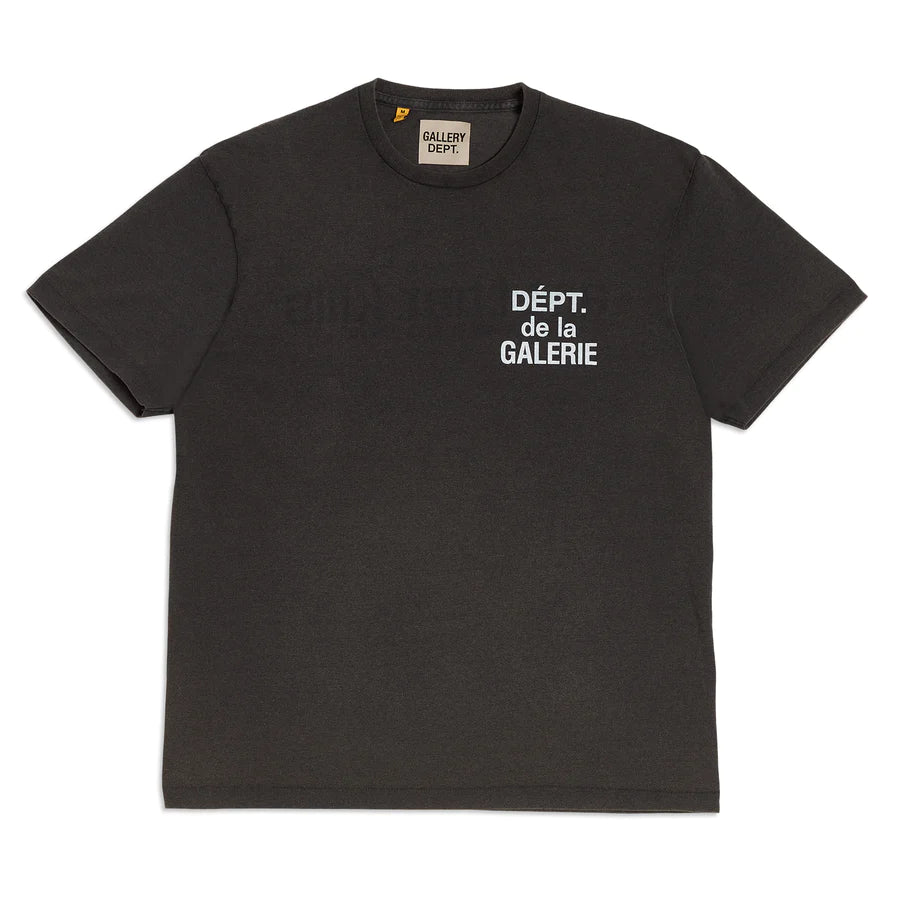 Gallery Dept ATK Reversible French Logo Faded Black Medium Tee