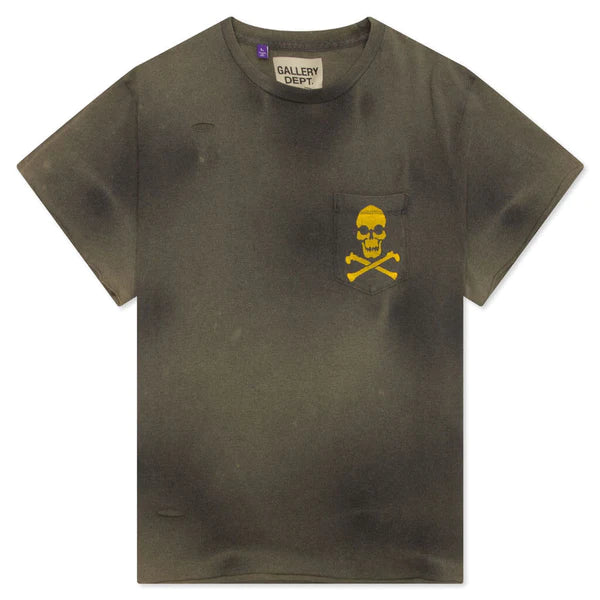 Gallery Dept. Zip Black Tee