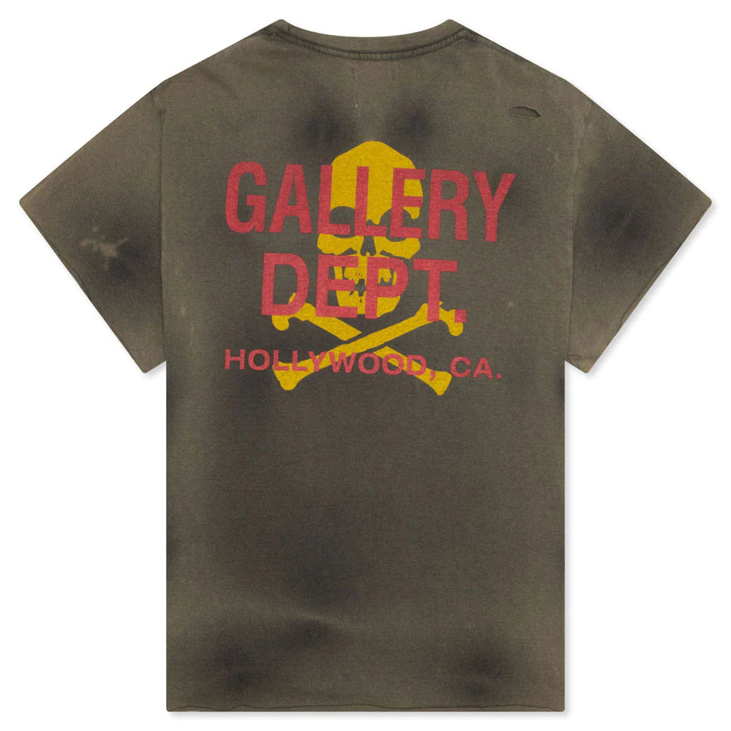 Gallery Dept. Zip Black Tee