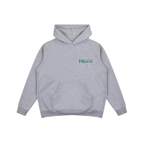 Hidden Bonsai Waterfall Grey Medium Hoodie