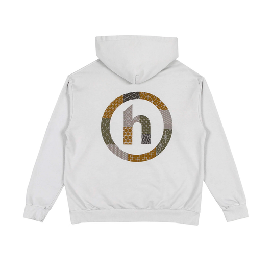 Hidden Boro Grey Small Hoodie