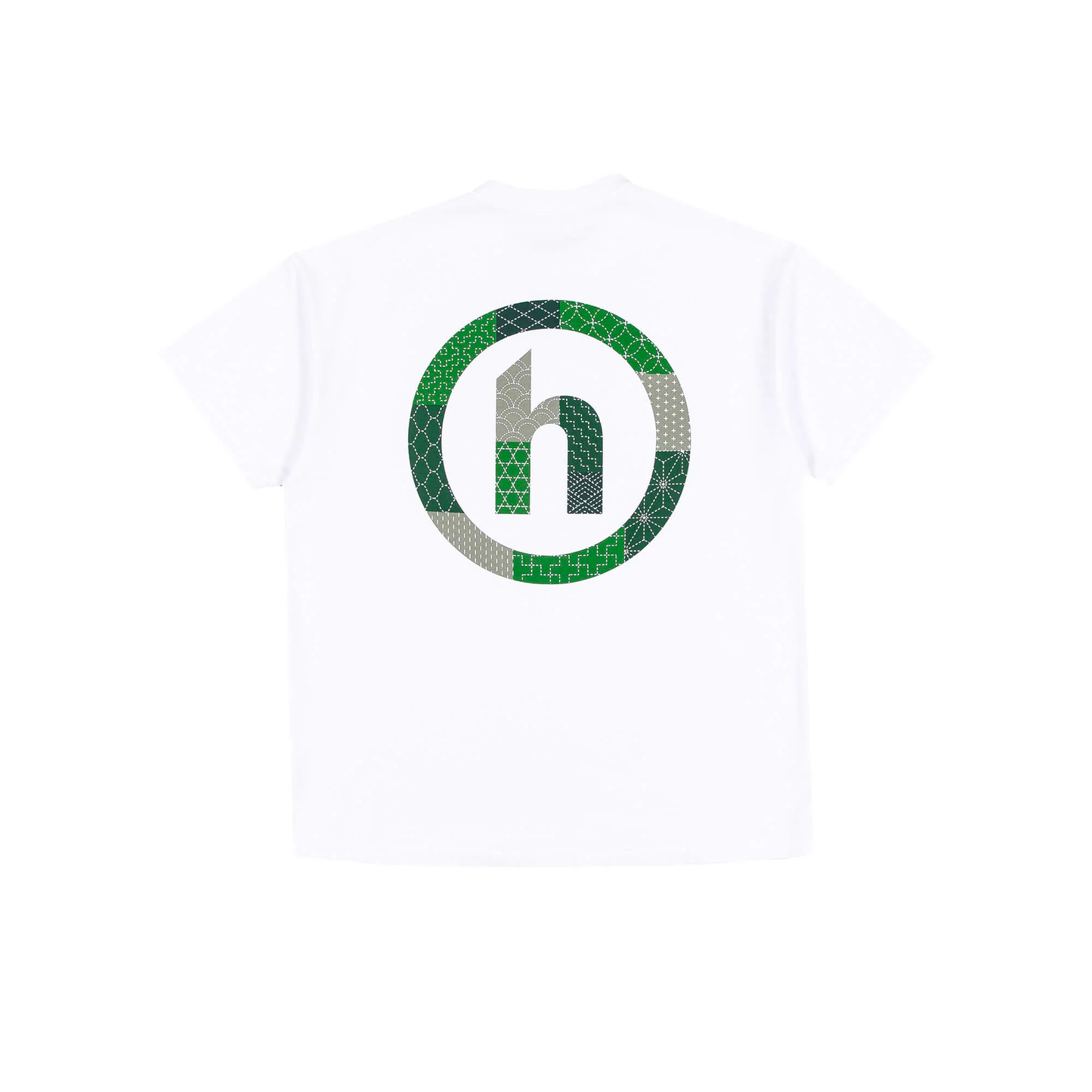 Hidden Boro White Green Small Tee