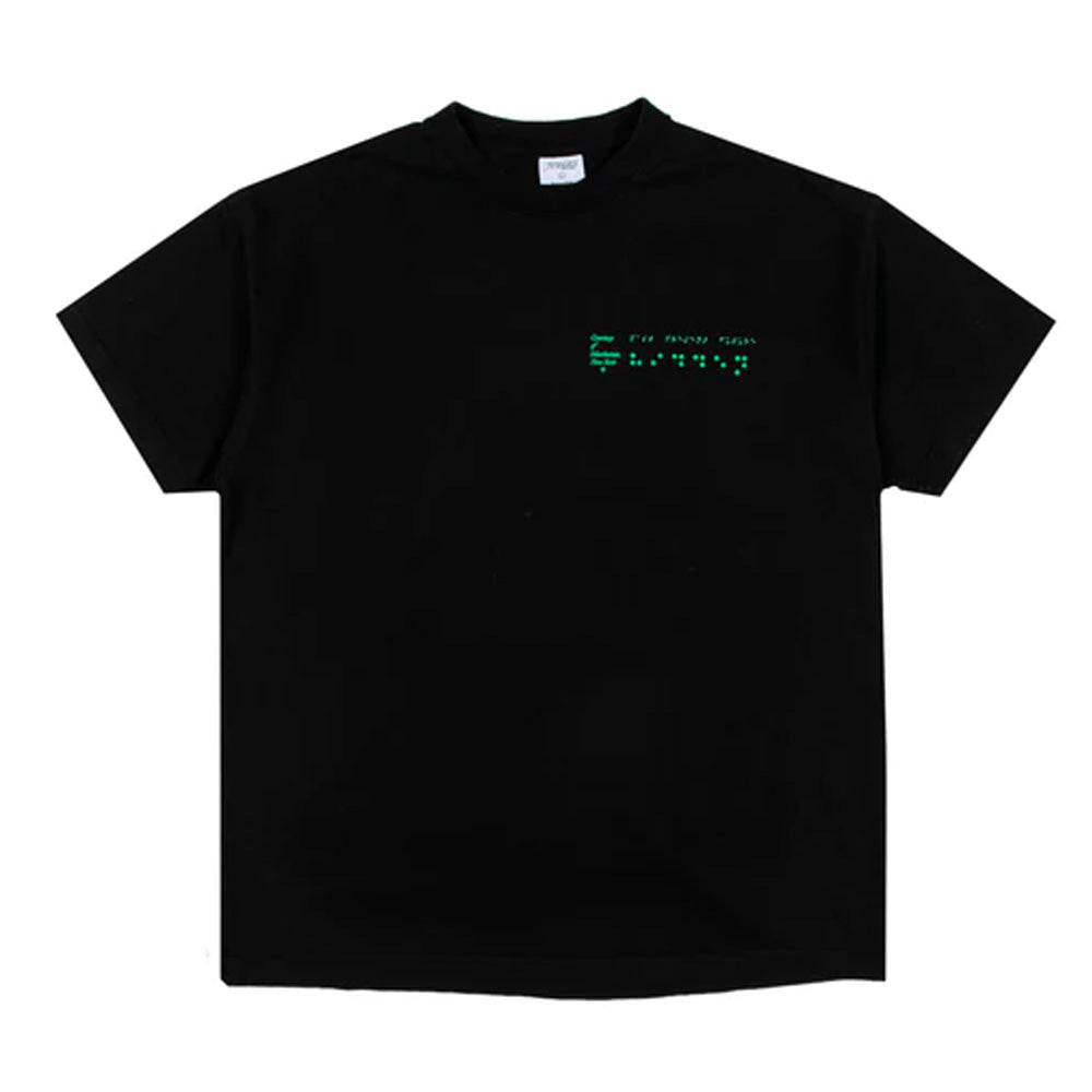 Hidden Braille Black Medium Tee