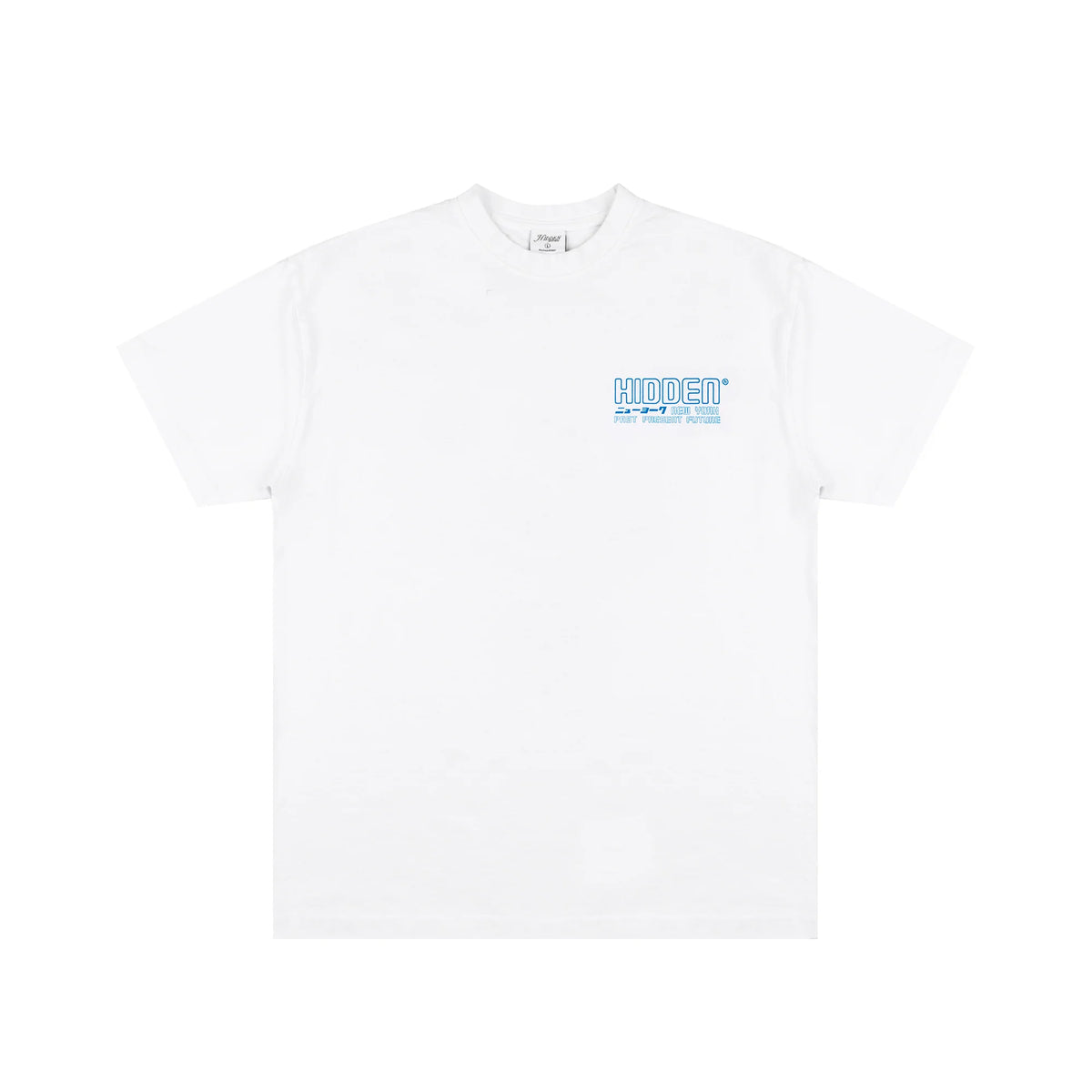Hidden Deconstructed White Small Tee