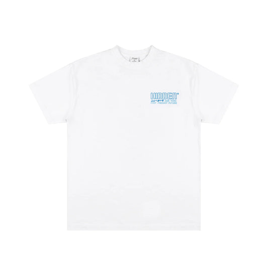 Hidden Deconstructed White Small Tee
