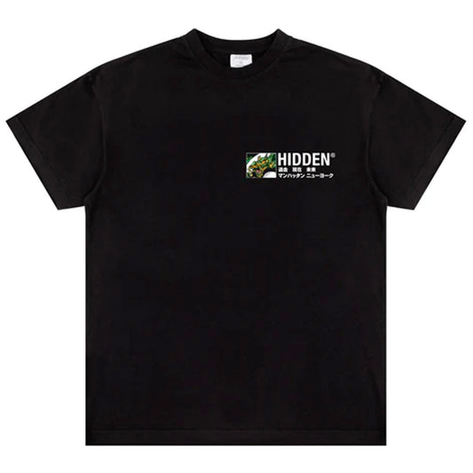 Hidden Dragon Logo Black Small Tee