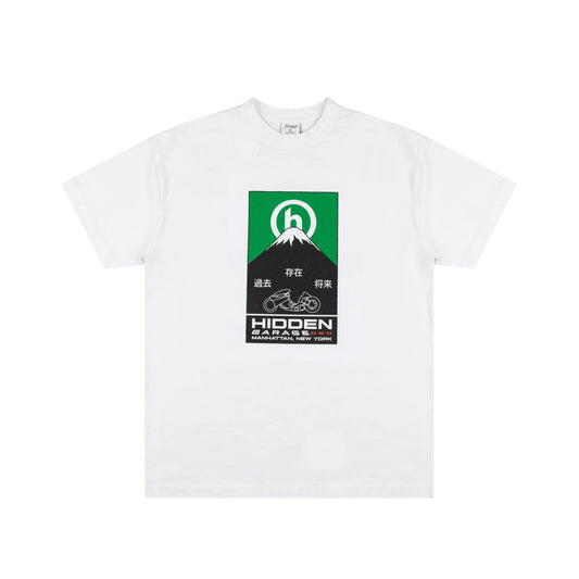 Hidden Garage White Small Tee