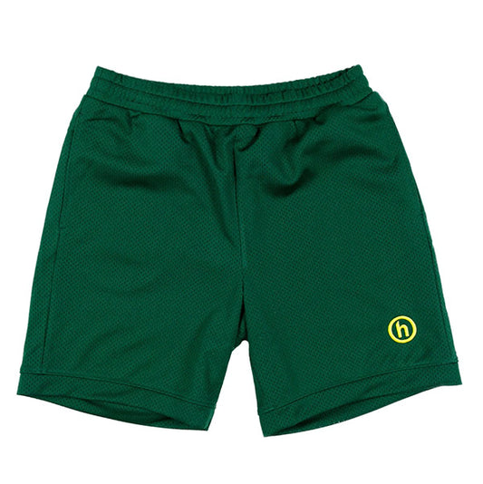 Hidden Hunter Green Large Mesh Shorts