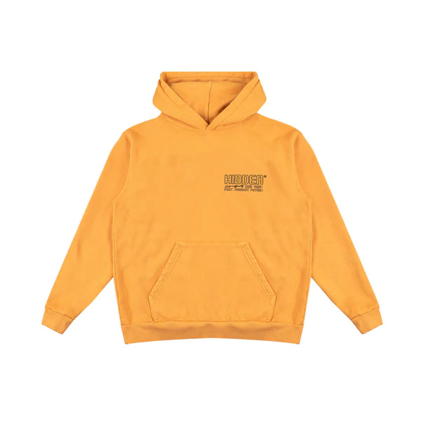 Hidden Koi Fish Orange Medium Hoodie