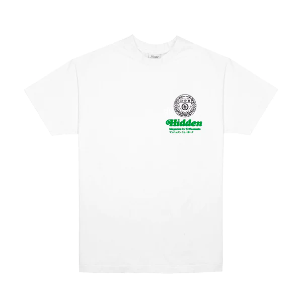 Hidden Masthead 2 White Small Tee