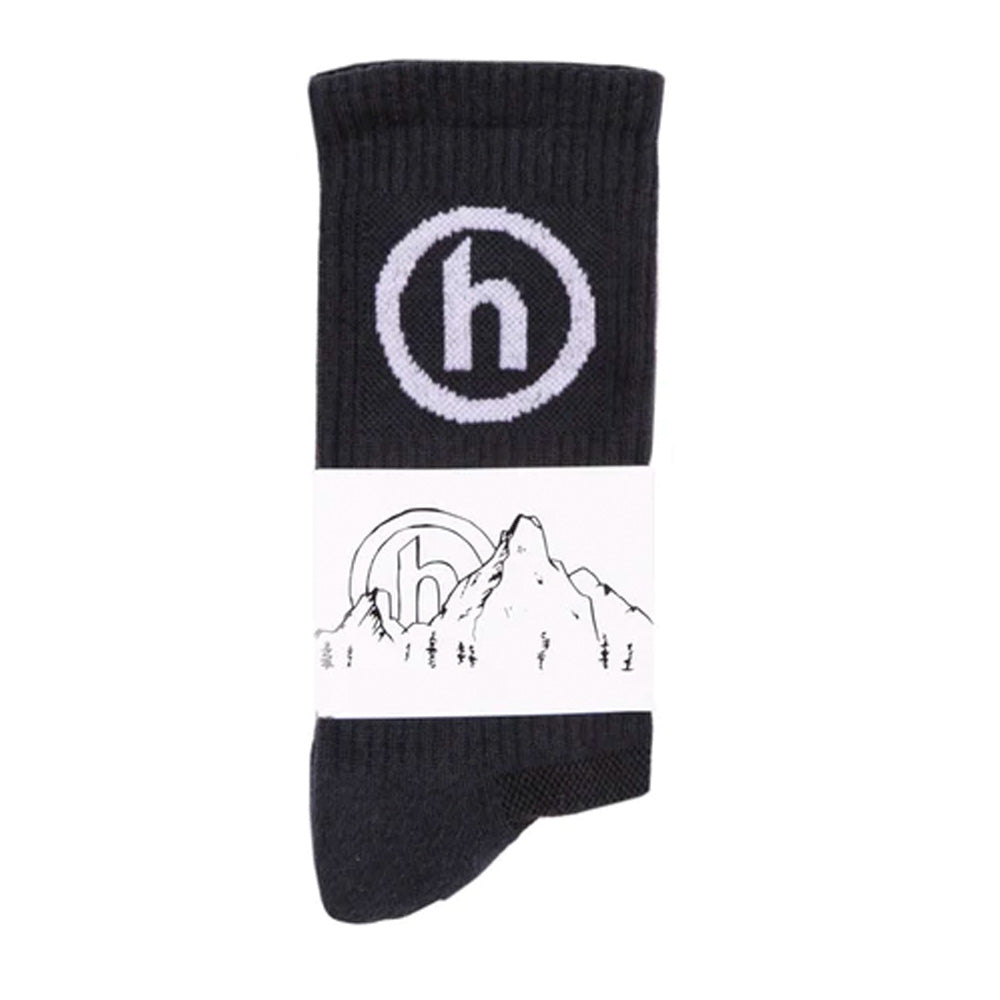 Hidden Navy White Socks