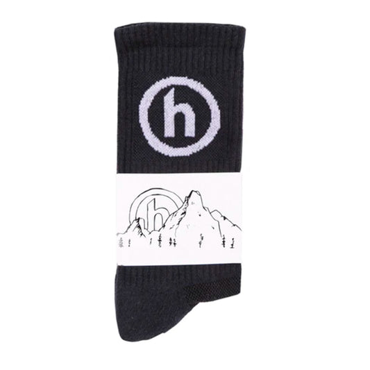 Hidden Navy White Socks