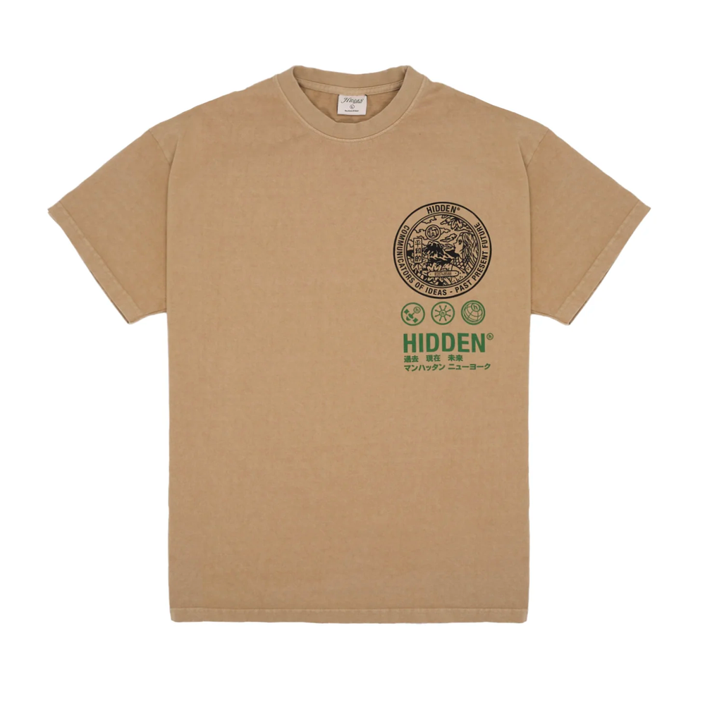 Hidden Peace Plate 01 Geisha Tan Small Tee
