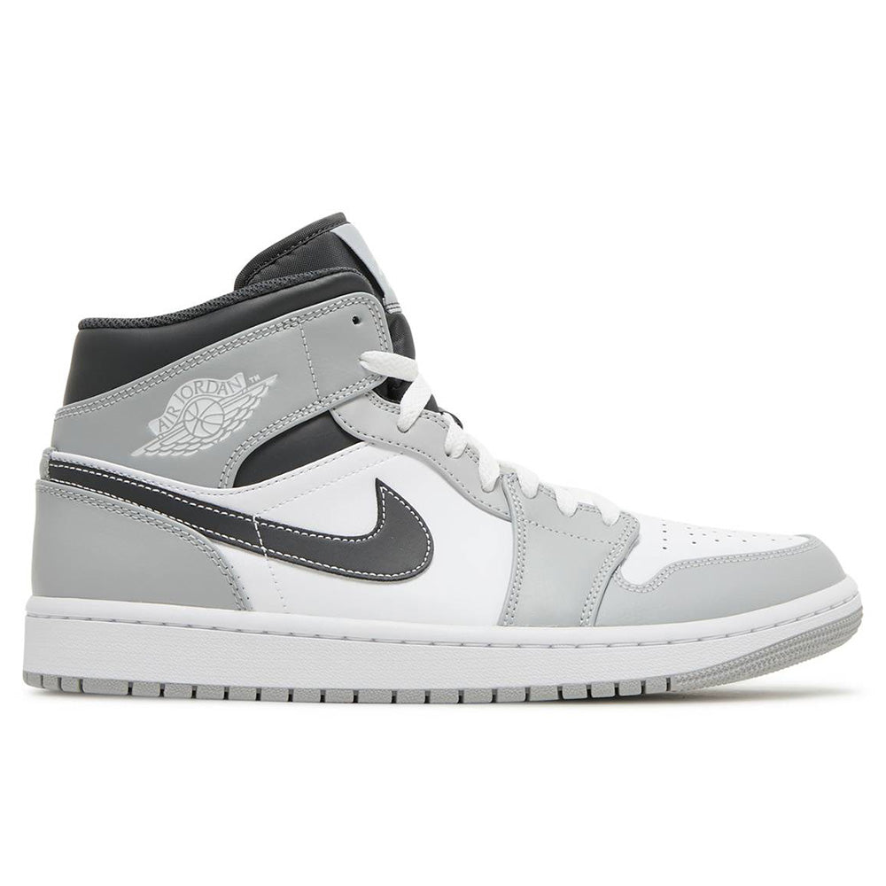 Nike Jordan 1 Mid Light Smoke Grey Anthracite - 11 M / 12.5 W